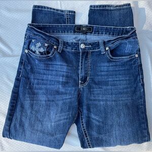 Cato Women’s Navy and Blue Jeans Size 14